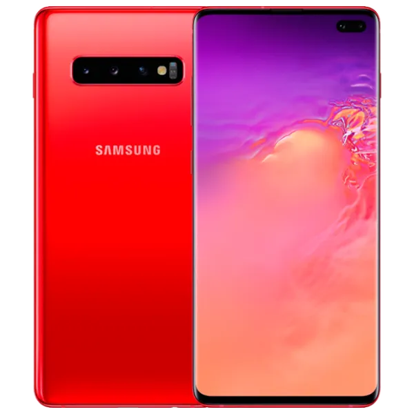 Samsung Galaxy S10+ 8 GB/ 128 GB/ Dual SIM/ Red  photo 1