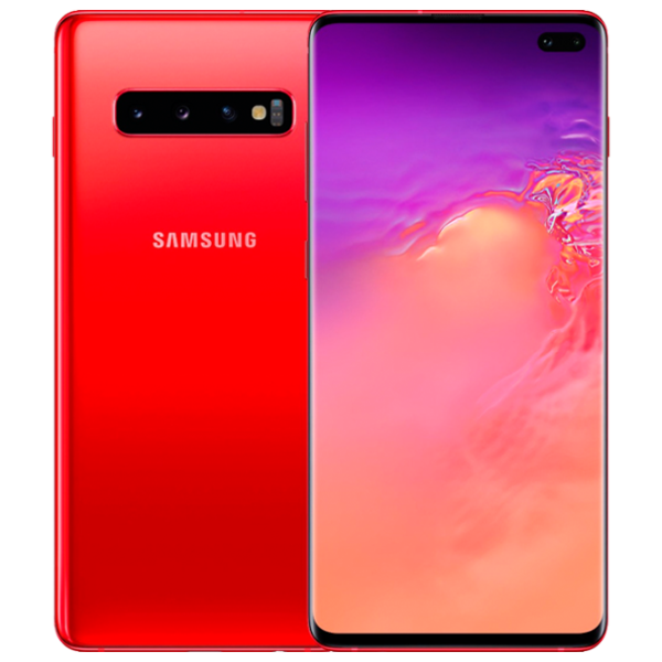 Samsung Galaxy S10+ 8 GB/ 128 GB/ Dual SIM/ Red  photo 1