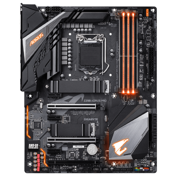 Материнская плата Gigabyte Z390 AORUS PRO 1.0 ATX/ Intel Z390 Express photo 1