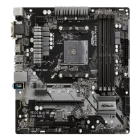 Материнская плата ASRock B450M PRO4 Игровая/ mATX/ AMD Promontory B450