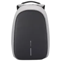 Рюкзак XD-Design Bobby Pro anti-theft 15.6"/ Черный Серый/ 16 л
