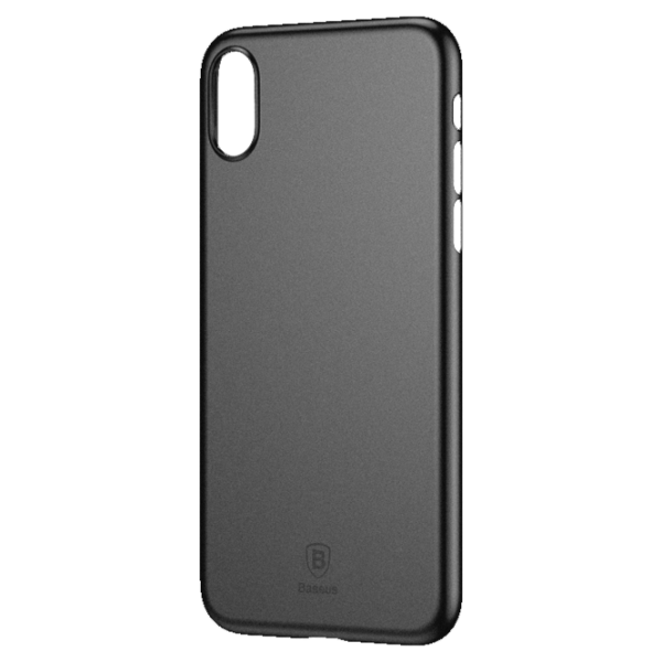 Husa Apple iPhone X Baseus Back/ TPU/ Black photo 1