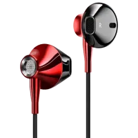 Căști USAMS EP-29 Metal Metal Red Cu fir/ Personal