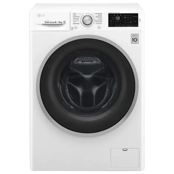 Стиральная машина с сушкой LG F2J6NM1W 6 кг / 1200 об/мин / Серебряный photo 1 Стиральная машина с сушкой LG F2J6NM1W 6 кг / 1200 об/мин / Серебряный photo 1