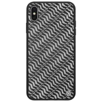 Чехол для смартфона Apple iPhone XS Nillkin/ Back/ TPU/ PC/ Черный Серебристый