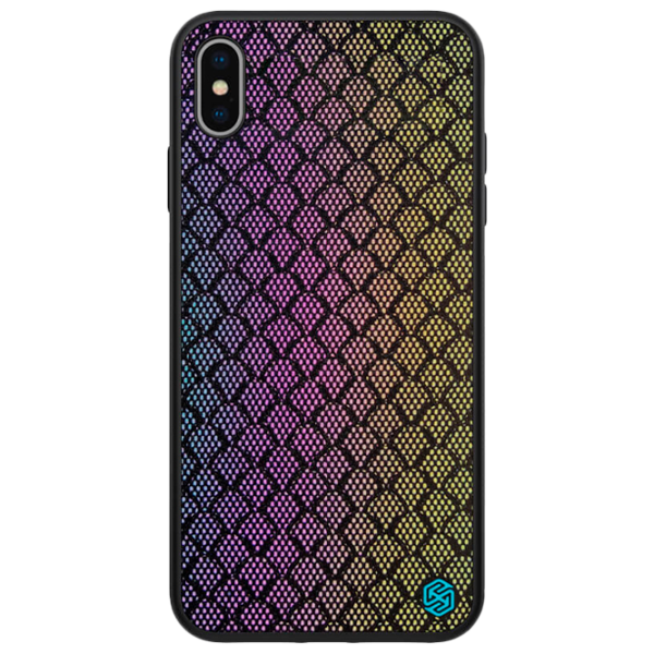 Husă pentru smartphone Apple iPhone XS Nillkin/ Back/ TPU/ PC/ Black Rainbow photo 1