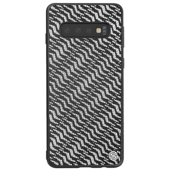 Husă pentru smartphone Samsung Galaxy S10 Nillkin/ Back/ TPU/ PC/ Black Silver photo 1