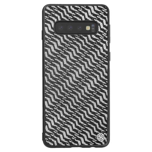 Чехол для смартфона Samsung Galaxy S10+ Nillkin/ Back/ TPU/ PC/ Черный Серебристый photo 1
