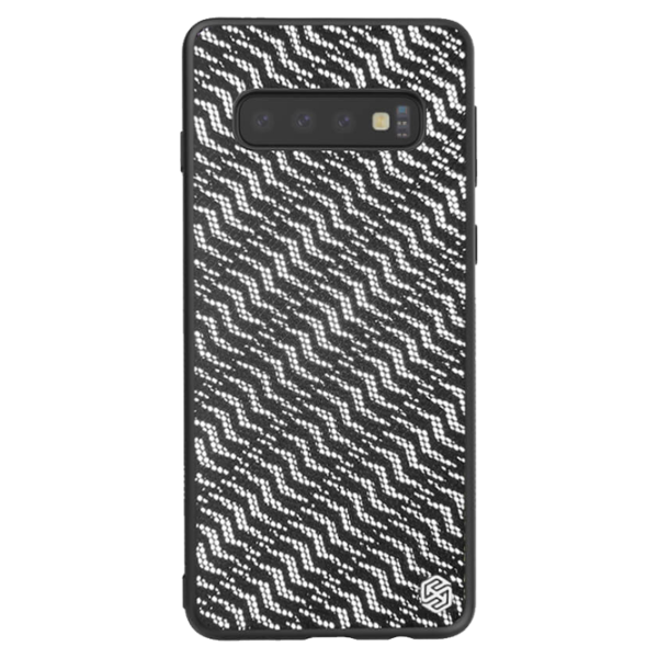 Чехол для смартфона Samsung Galaxy S10+ Nillkin/ Back/ TPU/ PC/ Черный Серебристый photo 1