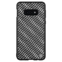 Husă pentru smartphone Samsung Galaxy S10e Nillkin/ Back/ TPU/ PC/ Black Silver