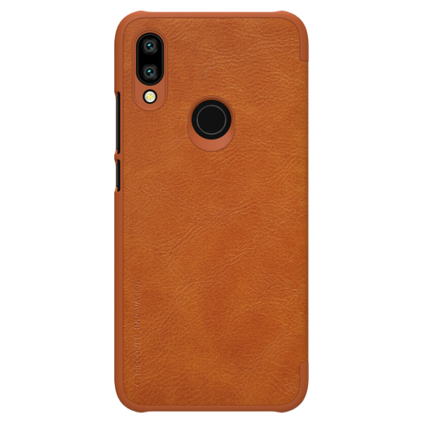 Husa Xiaomi Redmi 7 Nillkin Flip Cover/ Leather/ Brown photo 1