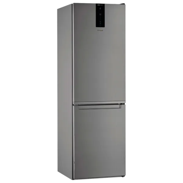 Frigider Whirlpool W7 811O OX cu congelator jos 338 l / 189 cm / Silver photo 1