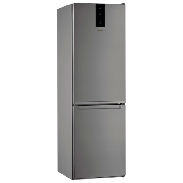Frigider Whirlpool W7 811O OX cu congelator jos 338 l / 189 cm / Silver photo 1