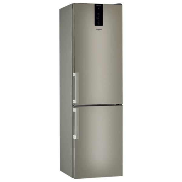 Frigider Whirlpool W9 931D B H cu congelator jos 348 l / 201.1 cm / Bronze photo 1