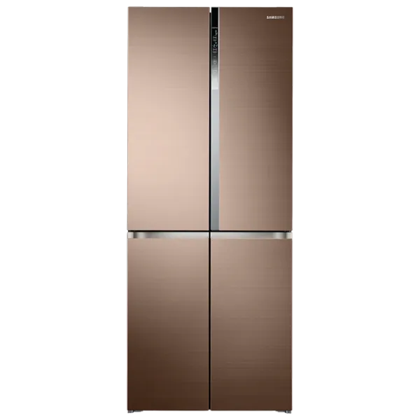 Frigider Samsung RF50K5960DP/UA cu congelator jos 486 l / 192 cm / Bronze photo 1