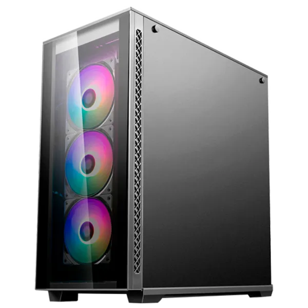 Carcasă Deepcool MATREXX 70 ADD-RGB 3F Mid Tower / Black photo 1
