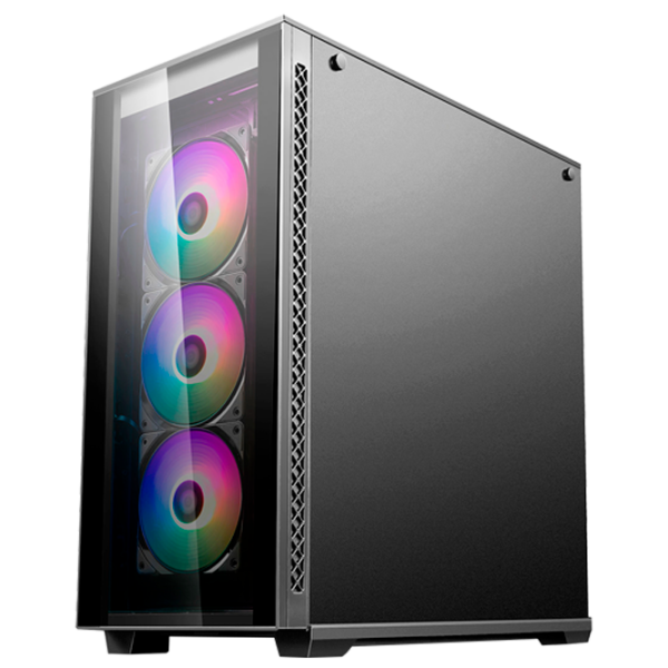 Carcasă Deepcool MATREXX 70 ADD-RGB 3F Mid Tower / Black photo 1
