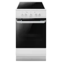 Плита Hansa FCCW53019 Электрическая/ Белый/ Черный