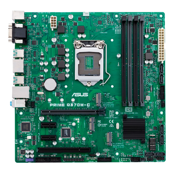 Материнская плата Asus PRIME Q370M-C Business/ mATX/ Intel Q370 photo 1 Материнская плата Asus PRIME Q370M-C Business/ mATX/ Intel Q370 photo 1