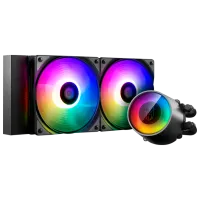 Cooler cu lichid Deepcool CASTLE 240 RGB V2 Hidrodinamic/ 1800 rpm