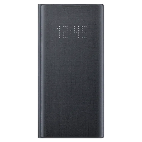 Чехол для смартфона Samsung Galaxy Note 10 Samsung/ LED View Cover/ PU/ Черный photo 1