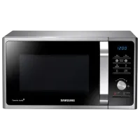 Микроволновая печь Samsung MG23F302TAS/ BW Отдельно стоящий/ 800 Вт/ Серебристый