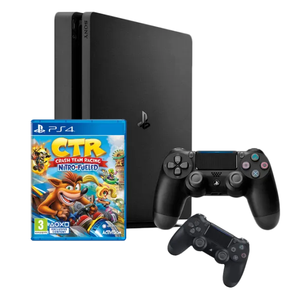Sony Playstation 4 Slim Черный photo 1