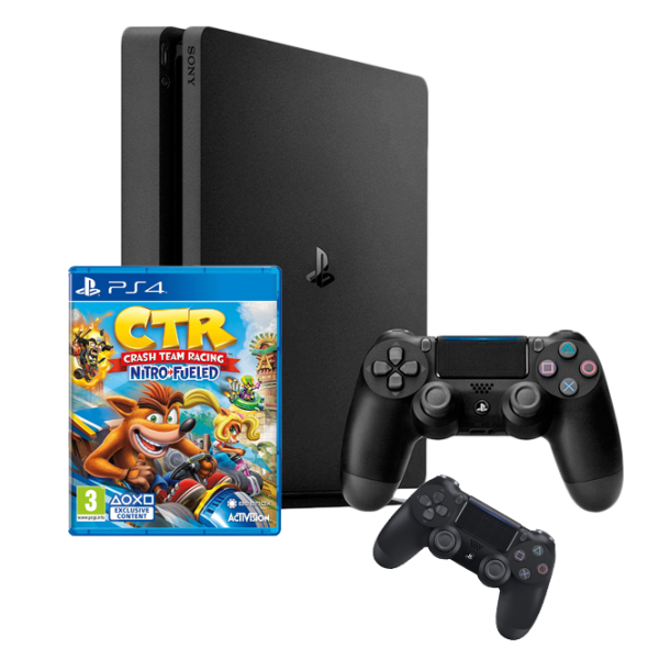 Sony Playstation 4 Slim Черный photo 1