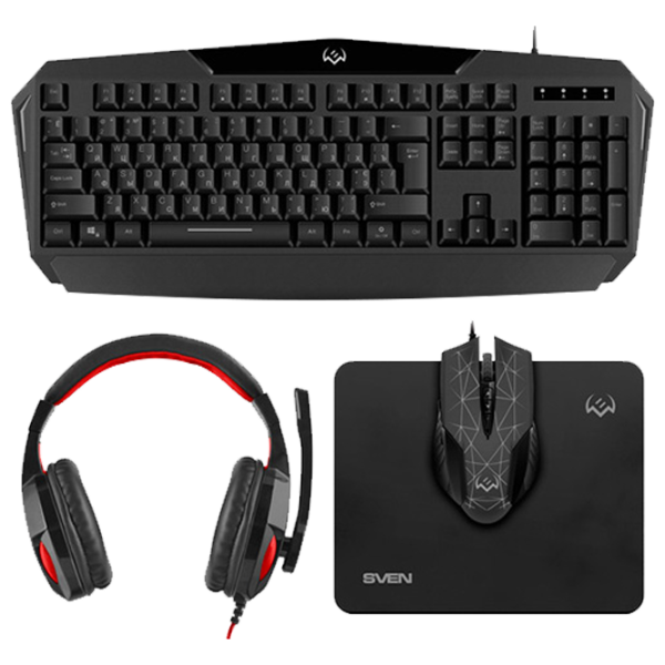 Клавиатура Sven GS-4300 Combo Проводная/ Черный photo 1