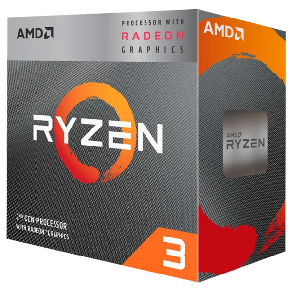 Процессор AMD Ryzen 3 Box AM4/ 4.00 ГГц - 3.60 ГГц photo 1