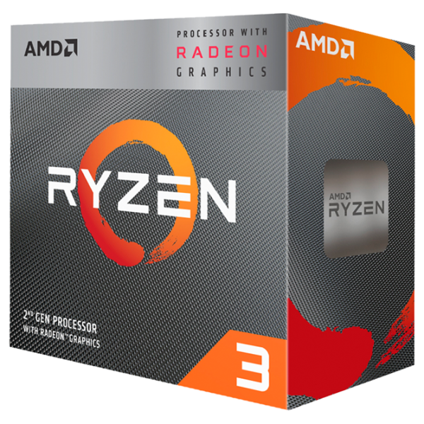 Процессор AMD Ryzen 3 Box AM4/ 4.00 ГГц - 3.60 ГГц photo 1