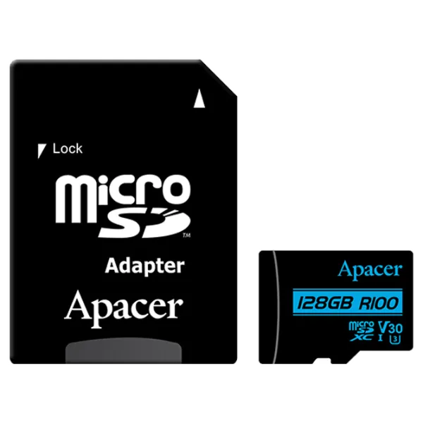 Card memorie Apacer MicroSD Card 128 GB MicroSD Card/ UHS-I (U3) photo 1