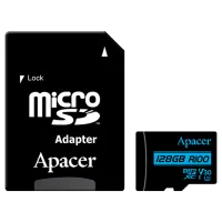 Карта памяти Apacer MicroSD Card 128 ГБ MicroSD Card/ UHS-I (U3)