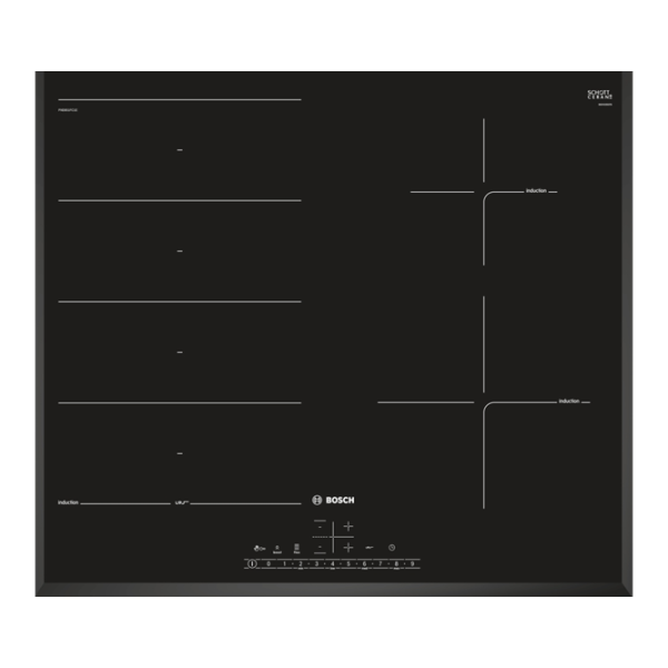 Plită Bosch PXE651FC1E Electrică/ Black photo 1