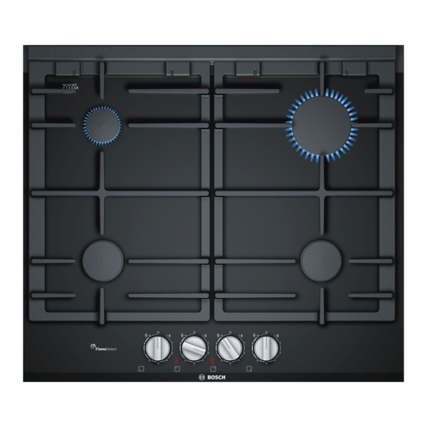 Варочная панель Bosch PRP6A6D70 Газовая/ Черный photo 1