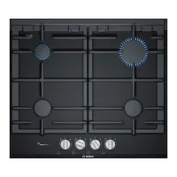 Plită Bosch PRP6A6D70 Gaz/ Black