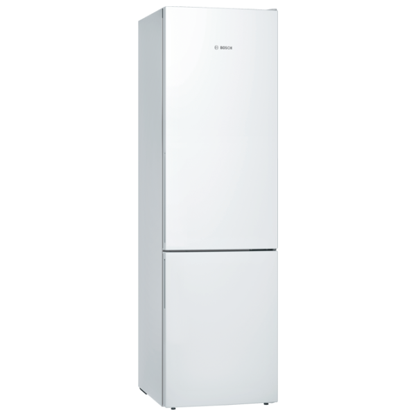 Frigider Bosch KGE39VW4A cu congelator jos 337 l / 201 cm / White photo 1