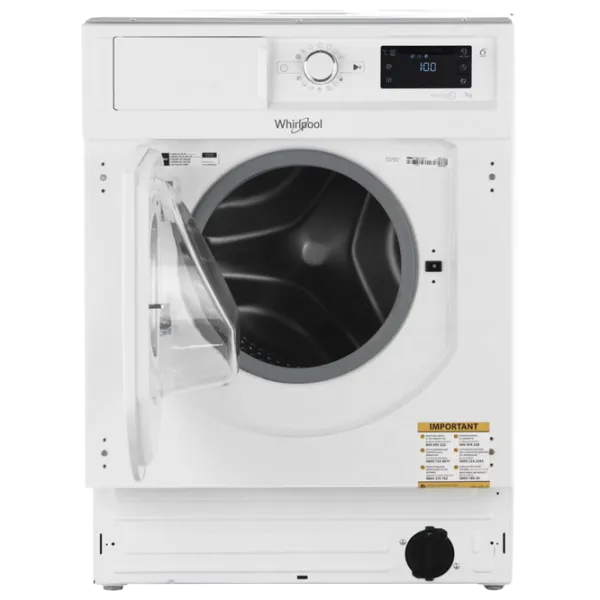 Mașină de spălat Whirlpool BI WMWG 71484E 7 kg / 1400 rpm / White photo 1