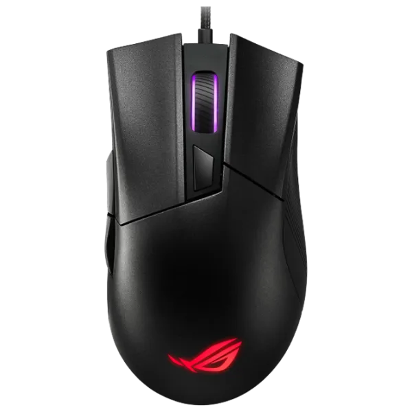 Mouse Asus ROG Gladius II Core USB/ Black photo 1 Mouse Asus ROG Gladius II Core USB/ Black photo 1