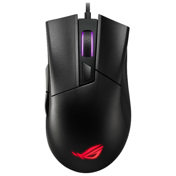 Mouse Asus ROG Gladius II Core USB/ Black photo 1 Mouse Asus ROG Gladius II Core USB/ Black photo 1