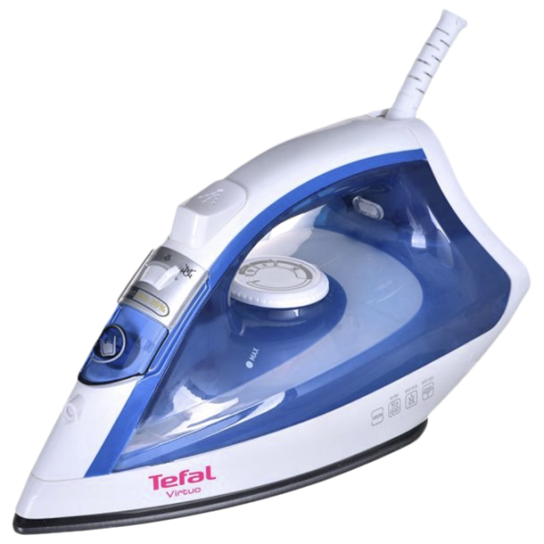 Утюг Tefal FV1711 Классический/ 1800 Вт/ Синий photo 1