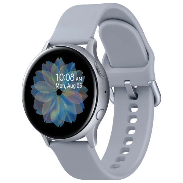 Ceas inteligent Samsung Galaxy Watch Active 2 1.2"/ R830/ Silver photo 1