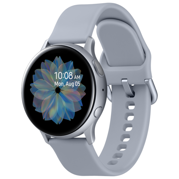 Ceas inteligent Samsung Galaxy Watch Active 2 1.2"/ R830/ Silver photo 1