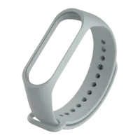 Bratara Mi Band 3/Mi Band 4 Silicon Xiaomi Gray 19.8 mm/ Серый