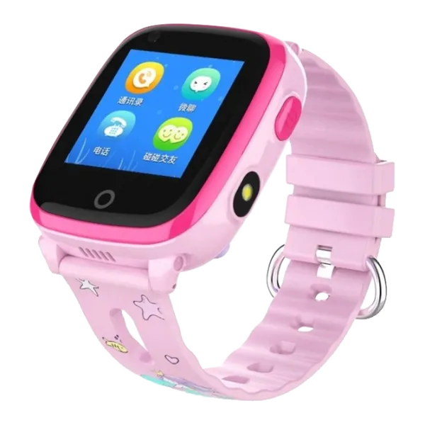 Детские часы с GPS Wonlex KT10 4G 1.4"/ Розовый photo 1