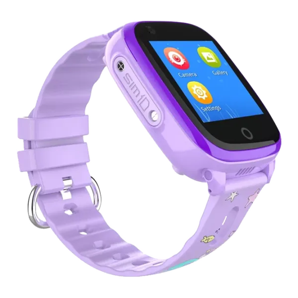 Ceas pentru copii cu GPS Wonlex KT10 4G 1.4"/ Purple photo 1