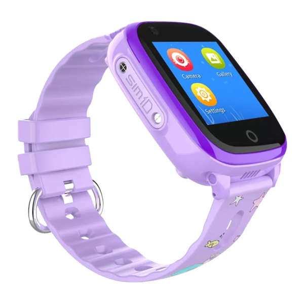 Ceas pentru copii cu GPS Wonlex KT10 4G 1.4"/ Purple photo 1