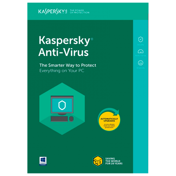 Antivirus KASPERSKY Anti-Virus (KAV) Renewal 5 ПК/ Online photo 1