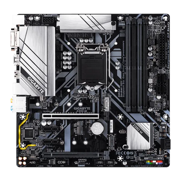 Placă de bază Gigabyte Z390 M 1.0 Business/ mATX/ Intel Z390 Express photo 1