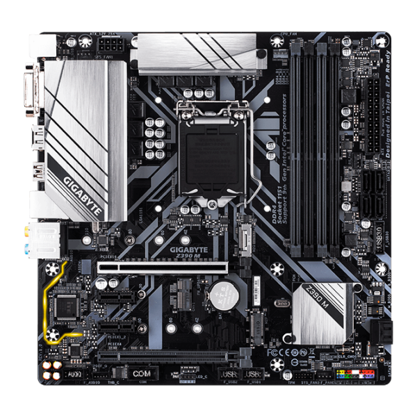 Placă de bază Gigabyte Z390 M 1.0 Business/ mATX/ Intel Z390 Express photo 1
